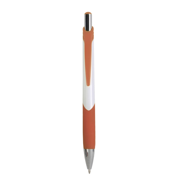 biro con logo in abs arancione 01285923 VAR05
