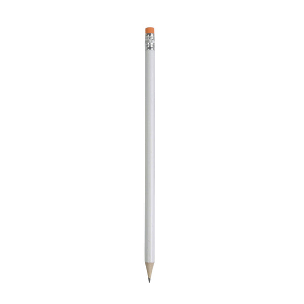 matita pubblicitaria in legno arancione 01285957 VAR08