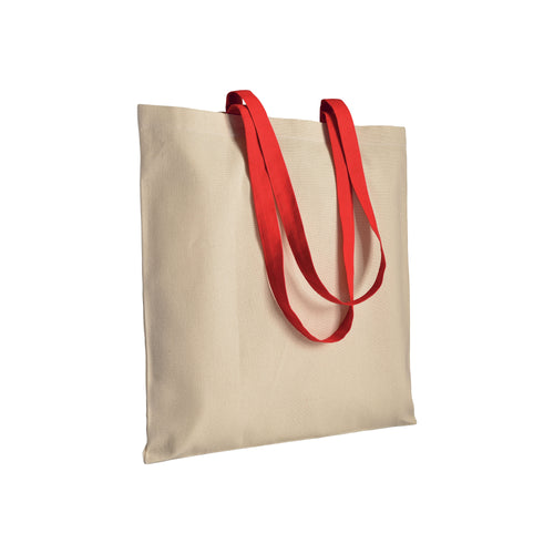 borsa stoffa pubblicitaria in cotone rossa 01290802 VAR02