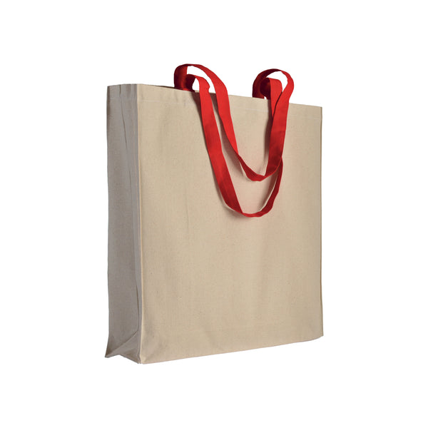 borsa stampata in cotone rossa 01290819 VAR05