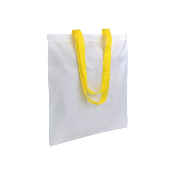 borsa stampata in poliestere gialla 01290887 VAR08