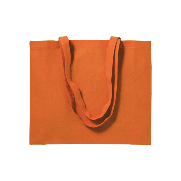 Carica l&#39;immagine nel visualizzatore di Gallery, shopper personalizzata in cotone arancione 01290904 DET03

