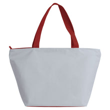 Carica l&#39;immagine nel visualizzatore di Gallery, borsa mare personalizzata in poliestere rossa-bianca 01291312 DET01
