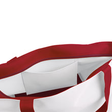 Carica l&#39;immagine nel visualizzatore di Gallery, borsa mare personalizzata in poliestere rossa-bianca 01291312 DET02
