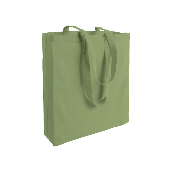 shopper personalizzata in cotone verde-mela 01291601 VAR05