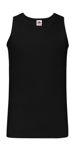 canotta personalizzabile in cotone 101-nera 061994117 VAR06
