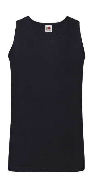 tank top con logo in cotone 202-blu 061994117 VAR02