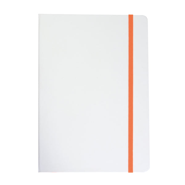 quaderno stampato in pu arancione 01295902 VAR03