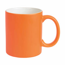 Carica l&#39;immagine nel visualizzatore di Gallery, mug con logo in ceramica arancione 01295953 VAR02
