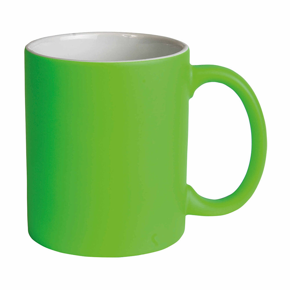 tazza mug personalizzabile in ceramica verde-mela 01295953 VAR01