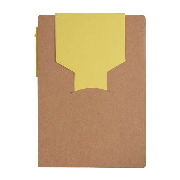 block notes stampato in cartone giallo 01296072 VAR06