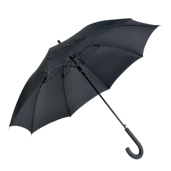 ombrello automatico pubblicitario in poliestere nero 01297517 VAR03