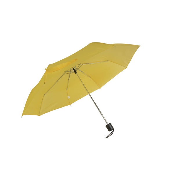 ombrello mini pubblicitario in poliestere giallo 01297534 VAR07