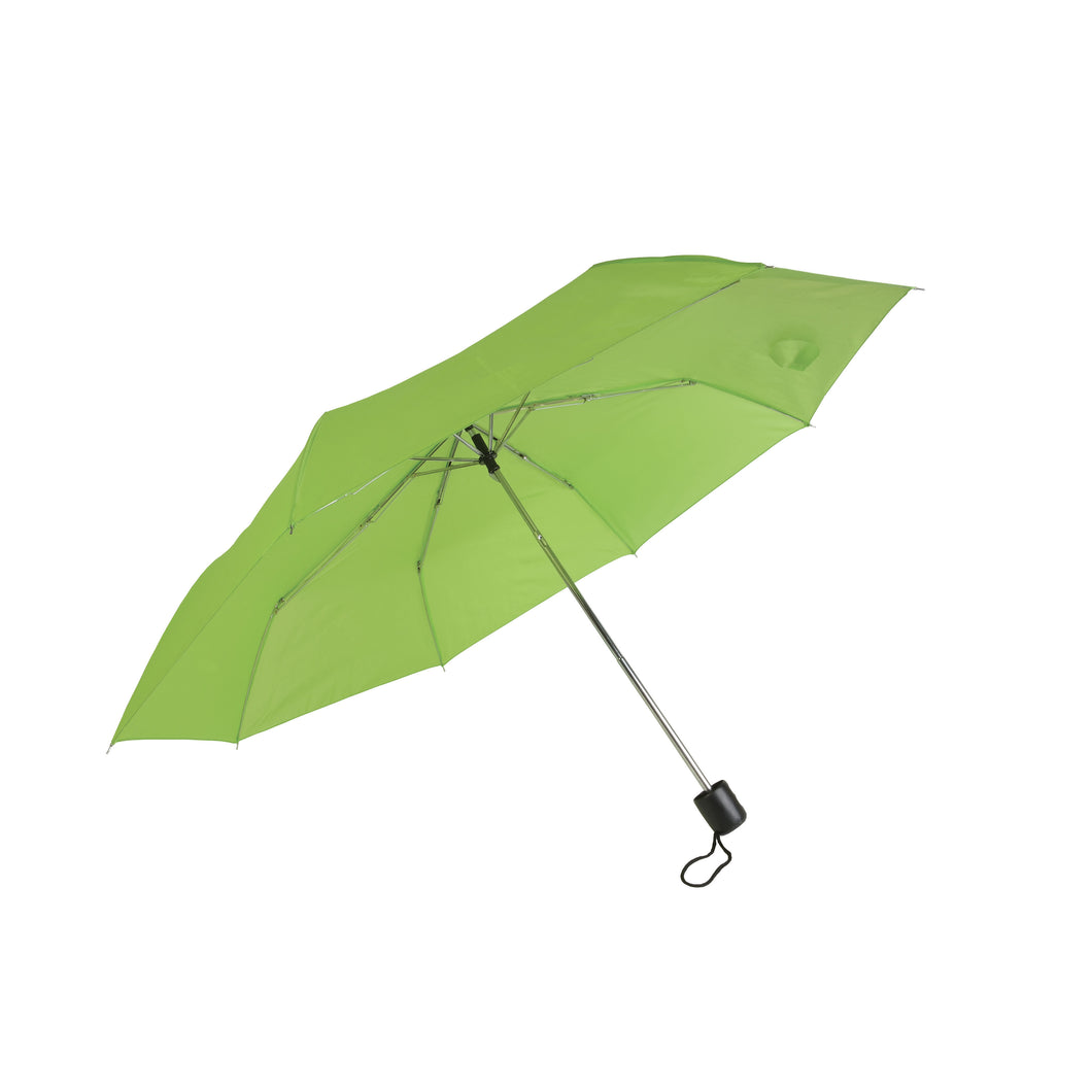 mini ombrello stampato in poliestere verde-mela 01297534 VAR05