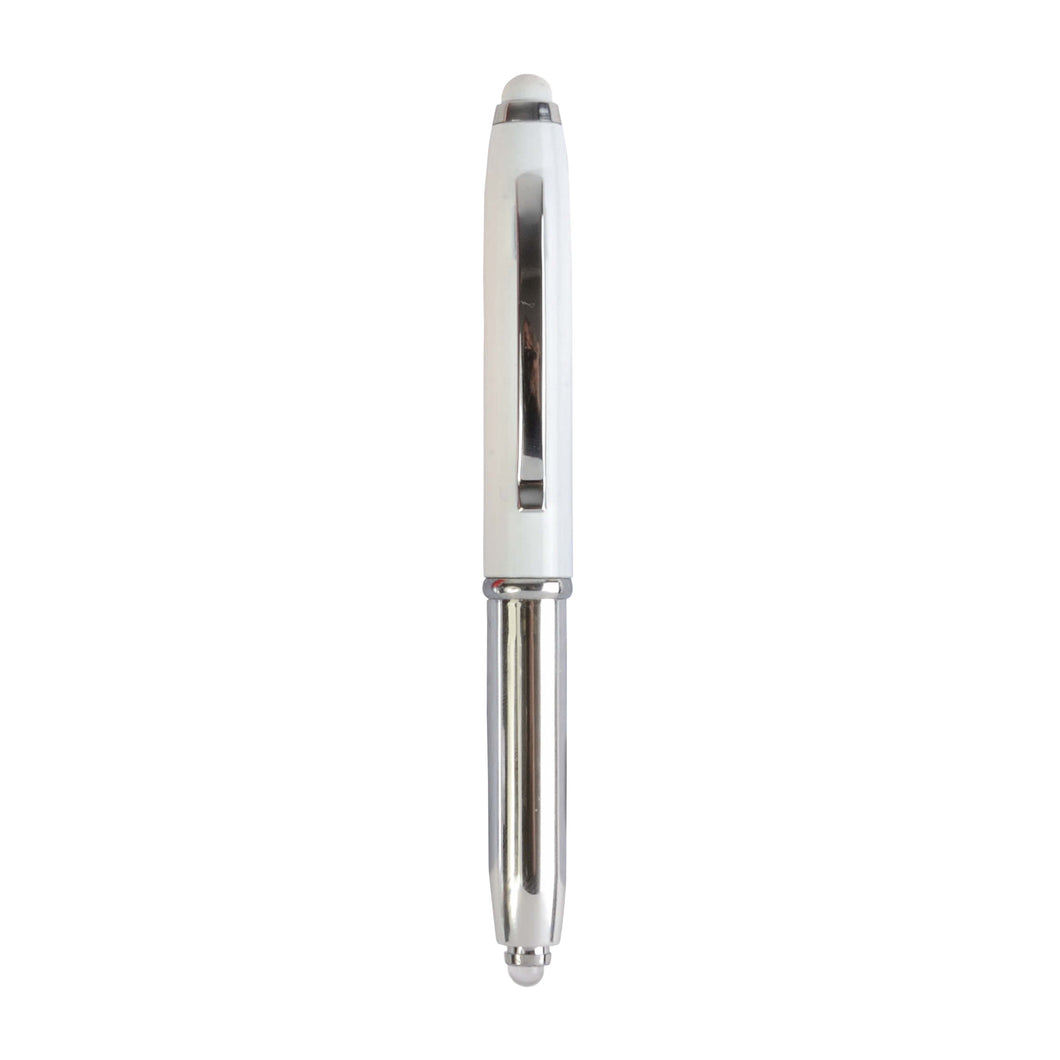 mini penna stampata in plastica bianca 01302804 VAR02