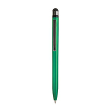 Carica l&#39;immagine nel visualizzatore di Gallery, biro personalizzabile in plastica verde 01302838 VAR02
