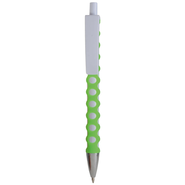 penna promozionale in plastica verde-mela 01302906 VAR01