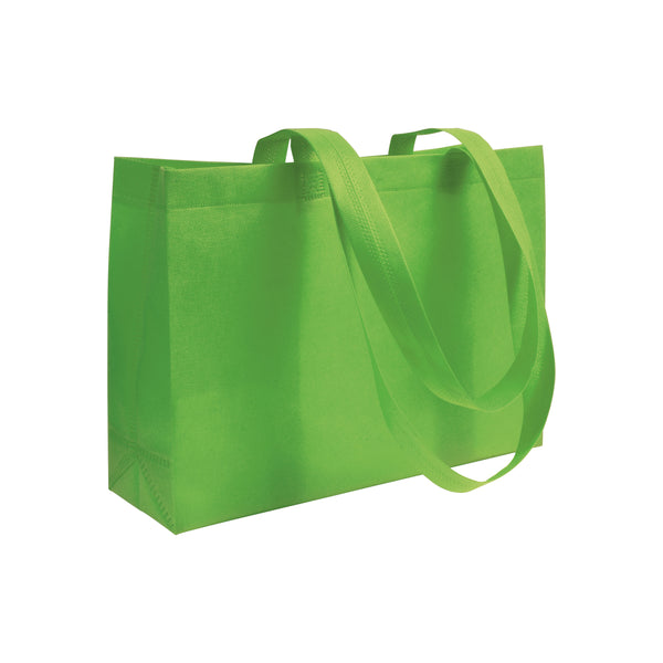 shopper personalizzabile in tnt verde-mela 01307887 VAR04