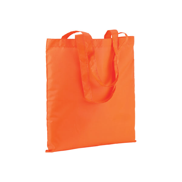 shopper personalizzata in poliestere arancione 01308091 VAR01