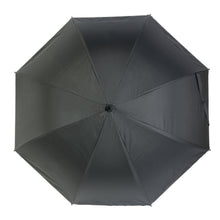 Carica l&#39;immagine nel visualizzatore di Gallery, ombrello automatico con logo in eva nero 01314534 DET01
