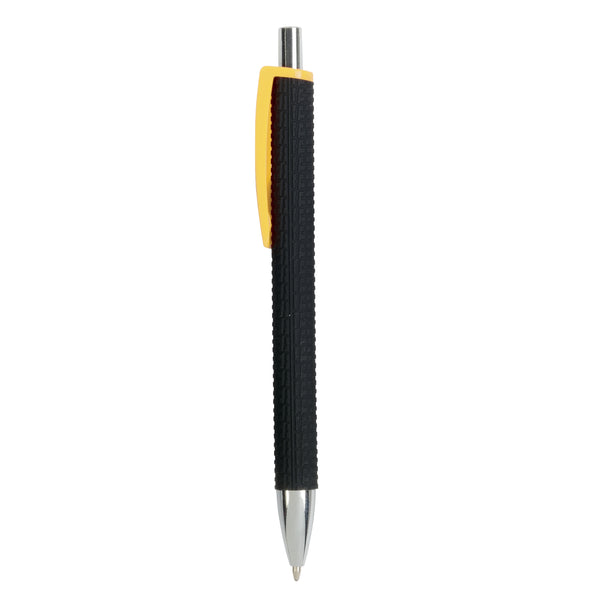 Carica l&#39;immagine nel visualizzatore di Gallery, penna pubblicitaria in plastica gialla 01319668 DET01
