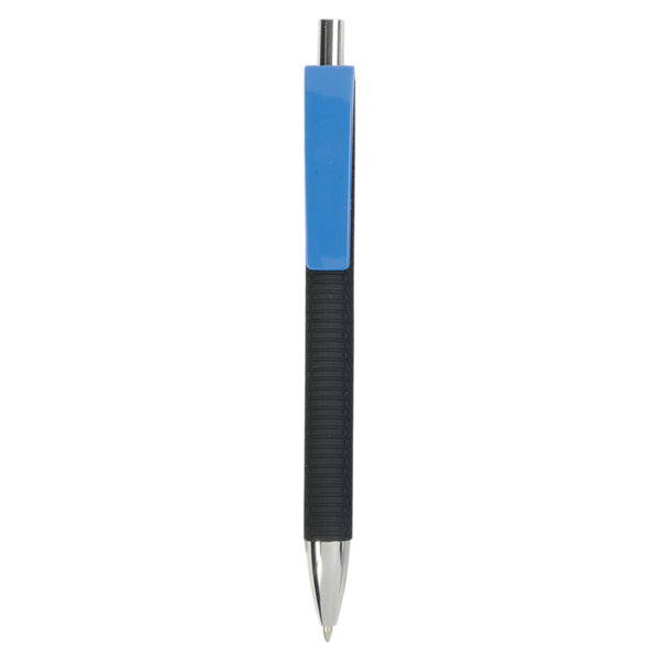penna pubblicitaria in plastica azzurra 01319668 VAR02