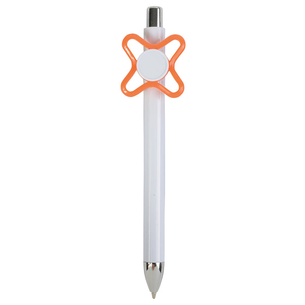 penna promozionale in plastica arancione 01319685 VAR02