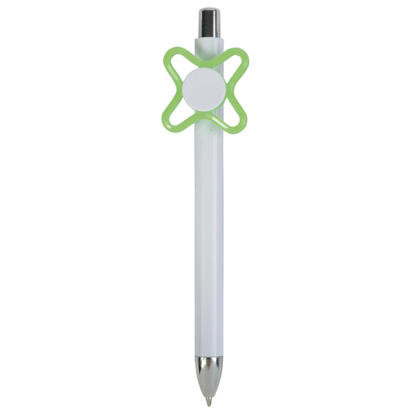 biro da personalizzare in plastica verde-mela 01319685 VAR03