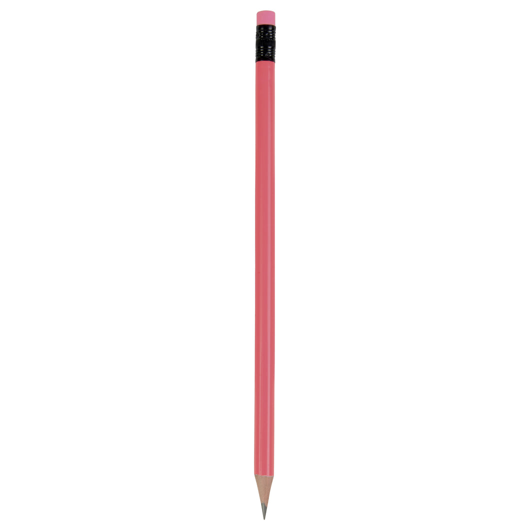 matita promozionale in legno fuxia 01319719 VAR02