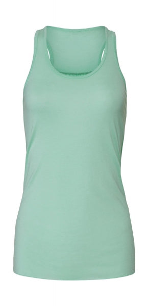 canotta con logo in poliestere 514-verde 062019702 VAR03