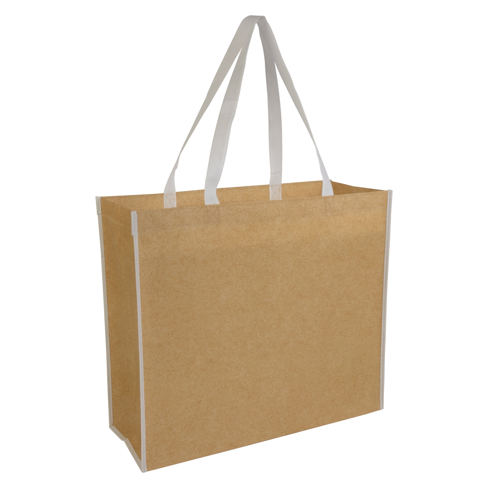Carica l&#39;immagine nel visualizzatore di Gallery, shopper bag promozionale in tnt bianca 01324921 DET02
