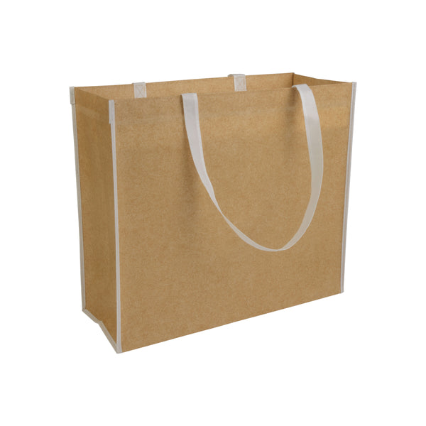 shopper bag promozionale in tnt bianca 01324921 VAR05