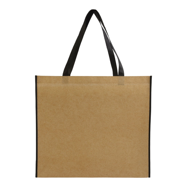 Carica l&#39;immagine nel visualizzatore di Gallery, shopper bag personalizzabile in tnt nera 01324921 DET02
