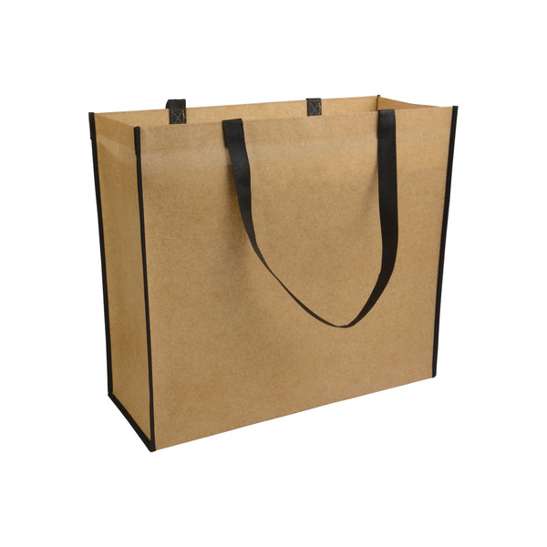 shopper bag personalizzabile in tnt nera 01324921 VAR03