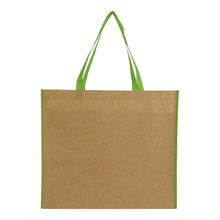 Carica l&#39;immagine nel visualizzatore di Gallery, shopper bag stampata in tnt verde 01324921 DET01
