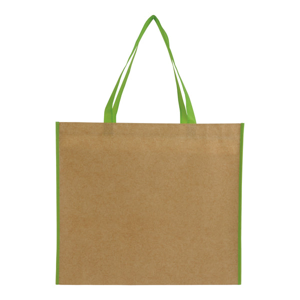 Carica l&#39;immagine nel visualizzatore di Gallery, shopper bag stampata in tnt verde 01324921 DET02
