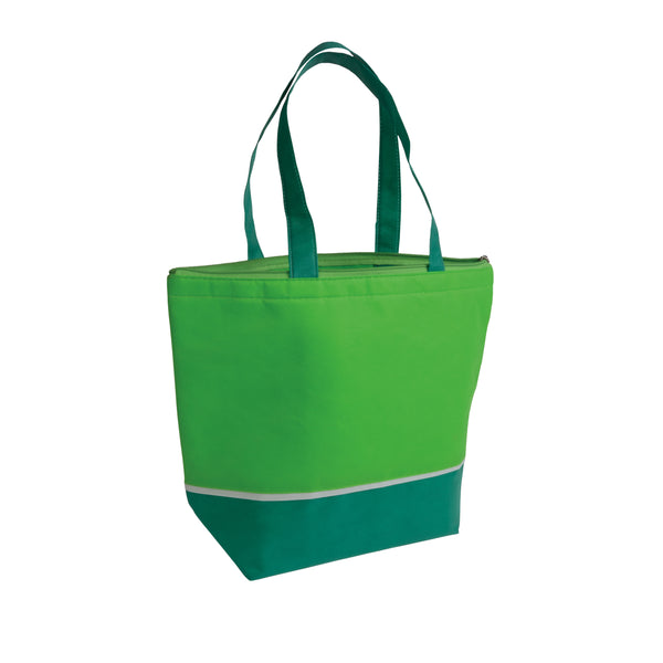 borsa termica personalizzata in tnt verde-mela 01325159 VAR05
