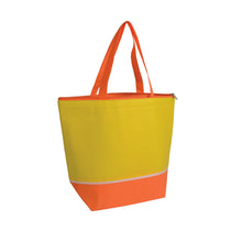 Carica l&#39;immagine nel visualizzatore di Gallery, borsa termica promozionale in tnt gialla-arancio 01325159 VAR01
