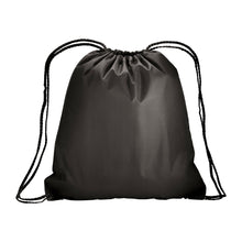 Carica l&#39;immagine nel visualizzatore di Gallery, zainetto sacca personalizzato in poliestere nero 01325210 DET01
