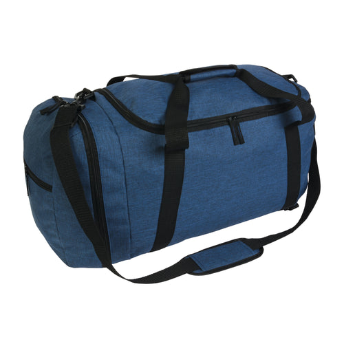 borsa sport personalizzabile in poliestere blu 01325414 VAR02