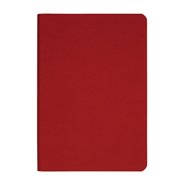 quaderno con logo in carta rosso 01330038 VAR02