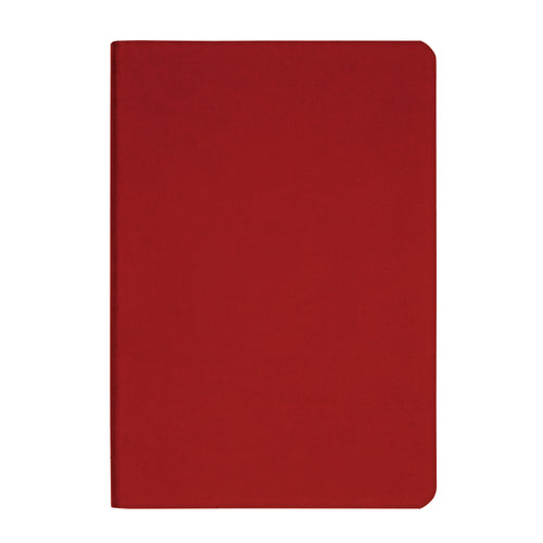 quaderno con logo in carta rosso 01330038 VAR02