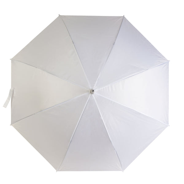 Carica l&#39;immagine nel visualizzatore di Gallery, ombrello automatico da personalizzare in poliestere bianco 01331925 DET01
