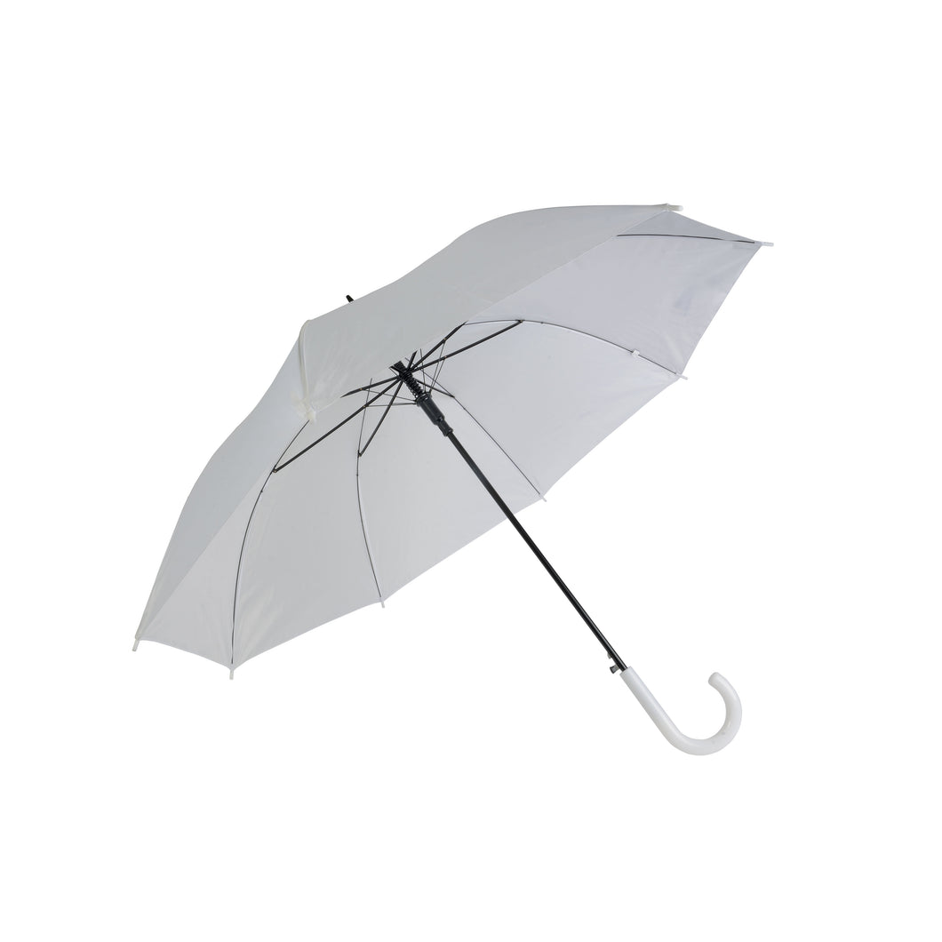 ombrello automatico da personalizzare in poliestere bianco 01331925 VAR01