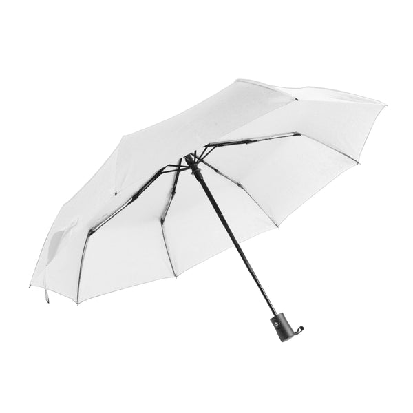 mini ombrello promozionale in pongee bianco 01332673 VAR01