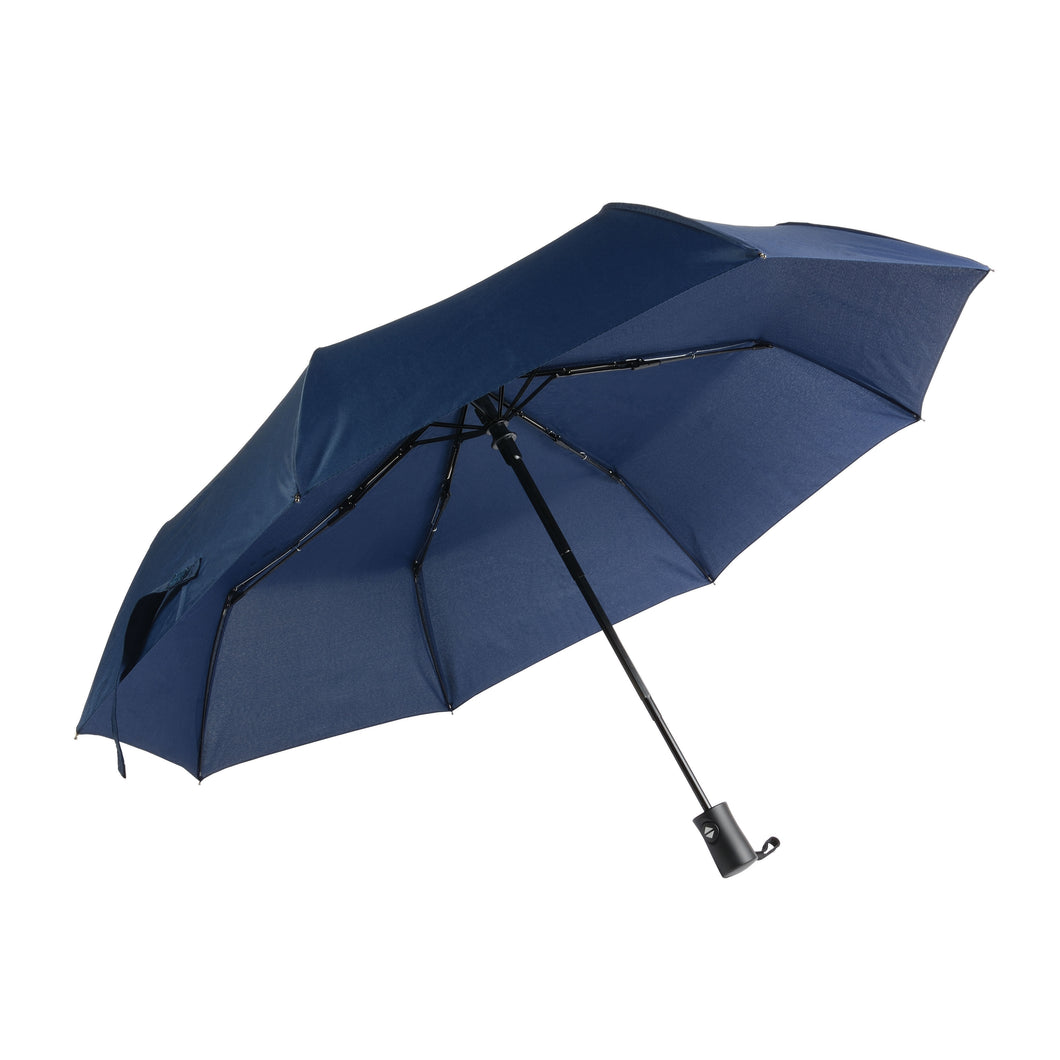 mini ombrello stampato in pongee blu 01332673 VAR04