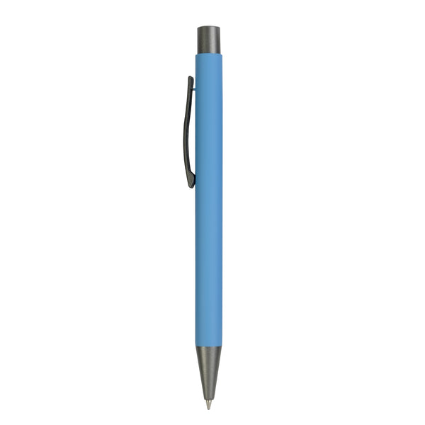 Carica l&#39;immagine nel visualizzatore di Gallery, biro da personalizzare in metallo azzurra 01336923 DET01
