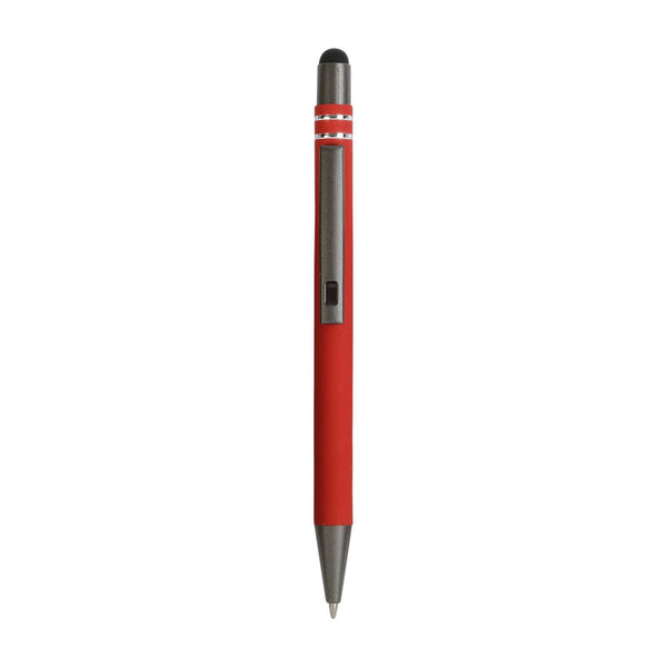 penna stampata in alluminio rossa 01336940 VAR04