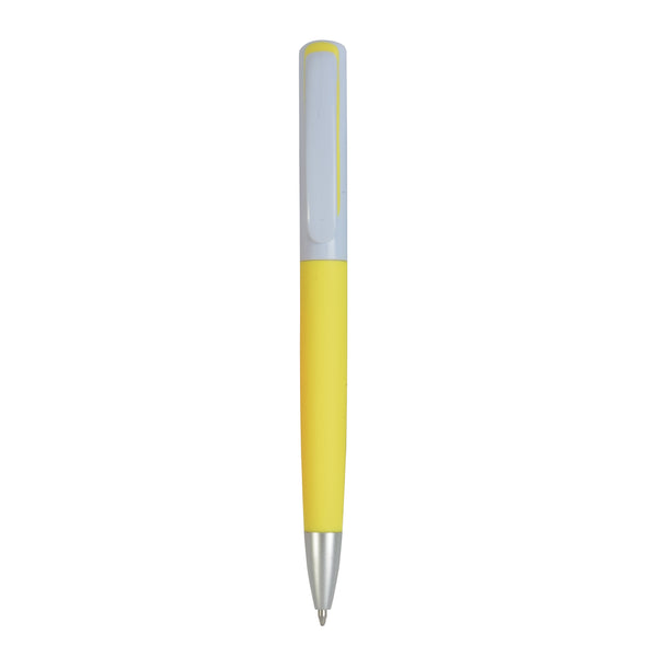 biro personalizzata in plastica gialla 01336957 VAR02