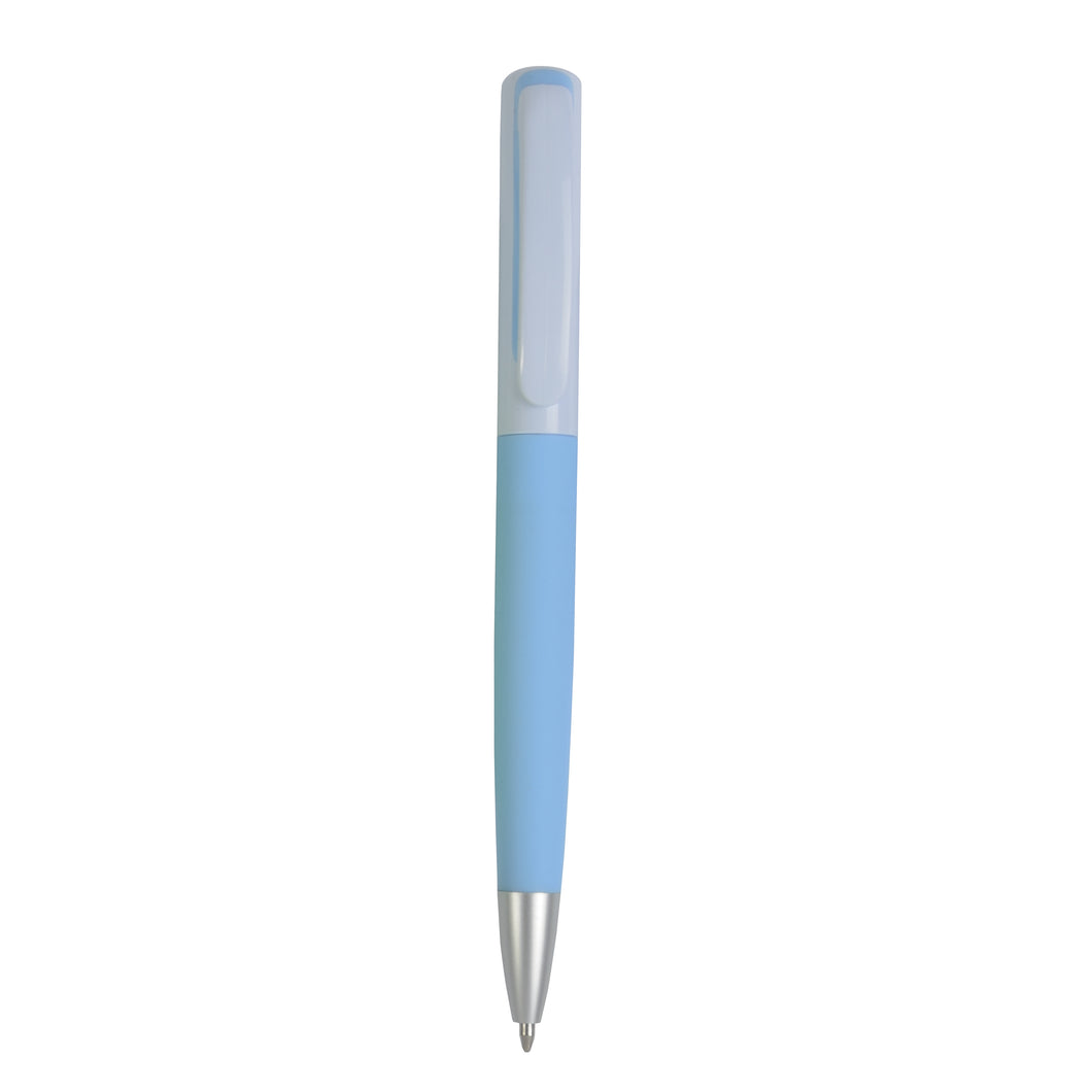 biro promozionale in plastica azzurra 01336957 VAR01